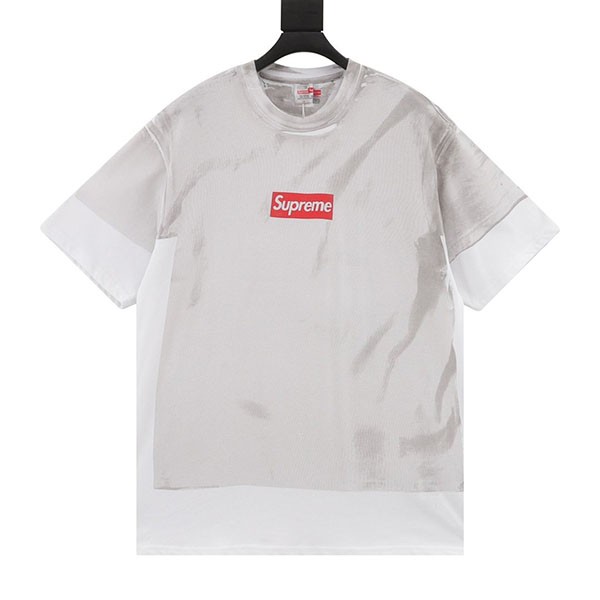 2024ss!シュプリーム MM6 偽物 メゾン・マルジェラ ボックスロゴ ティー tシャツ